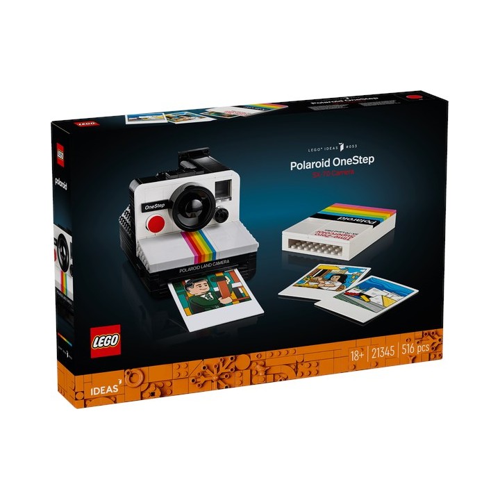 LEGO 21345 IDEAS - Fotocamera Polaroid OneStep SX-70
