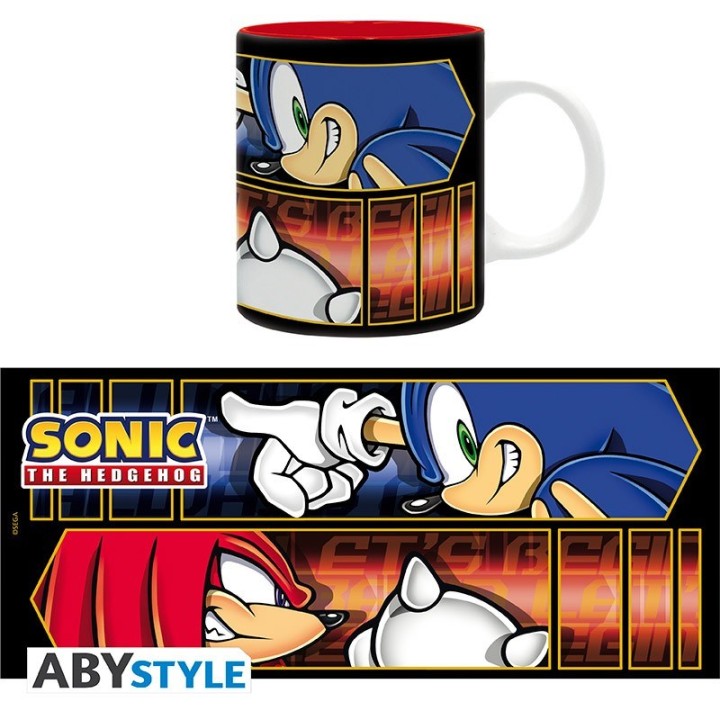 ABYSTYLE SONIC - Tazza 320 ml: "Sonic & Knuckles"