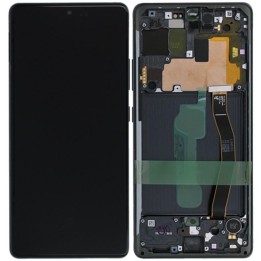 TOUCHSCREEN + DISPLAY LCD DISPLAY COMPLETO + FRAME PER SAMSUNG GALAXY.