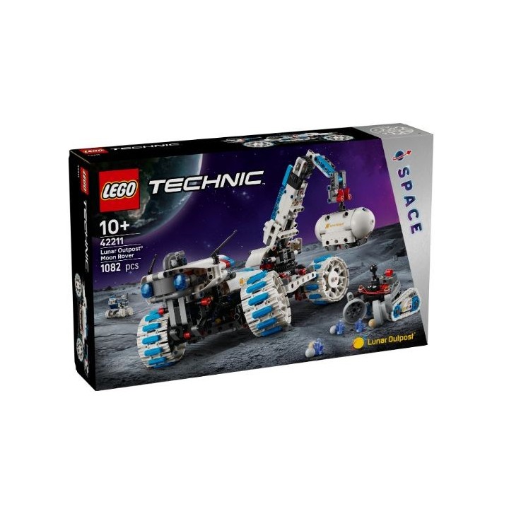 LEGO 42211 TECHNIC - Veicolo spaziale rover lunare Lunar Outpost