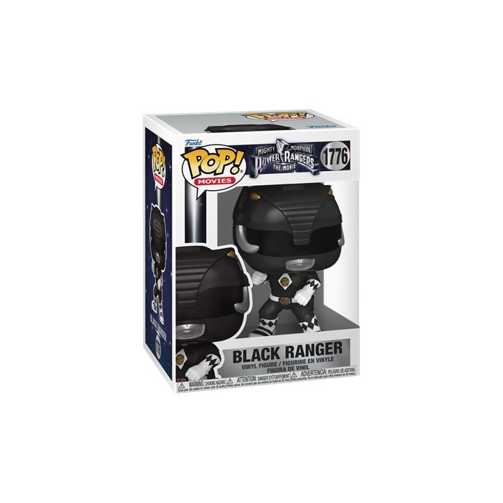 FUNKO POP Movies: Mighty Morphin Power Rangers Movie- Black Ranger 9 cm