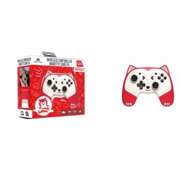 Wireless Controller Doggy for Switch 1 & 2 / PC with paddles - KAWAI Red- NANO