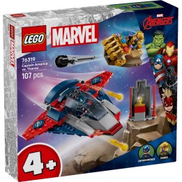 LEGO 76319 SUPER HEROES MARVEL - Captain America contro Thanos
