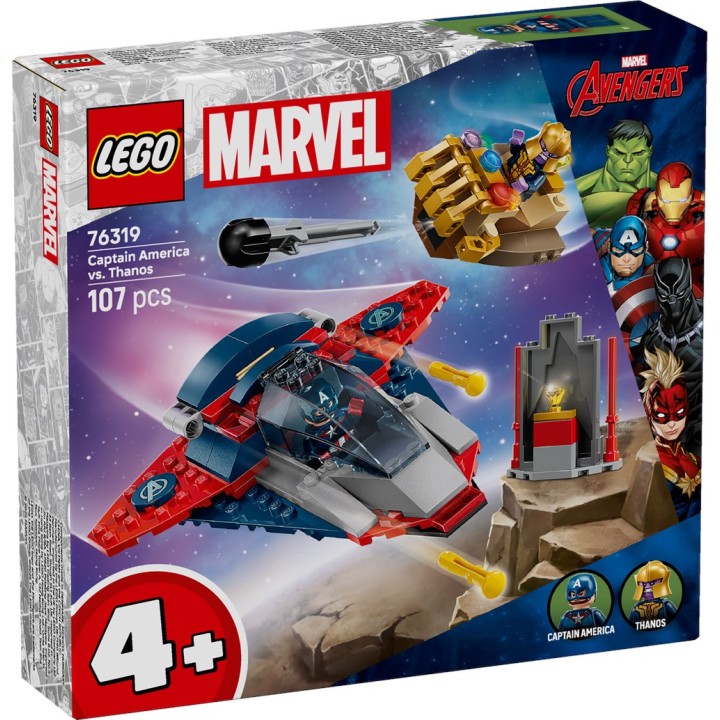LEGO 76319 SUPER HEROES MARVEL - Captain America contro Thanos