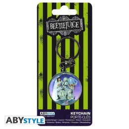 ABYSTYLE BEETLEJUICE - Portachiavi: "Beetlejuice and Maitland couple"