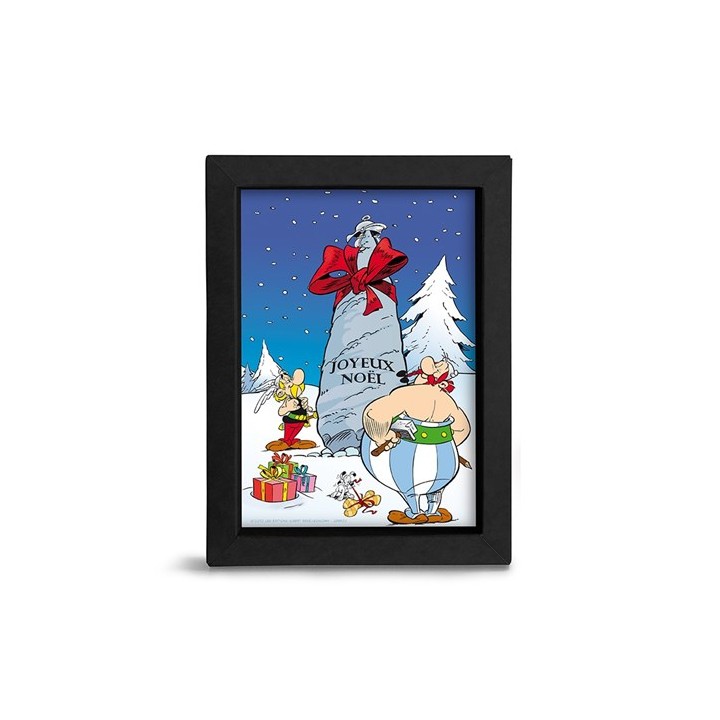 ABYSTYLE ASTERIX & OBELIX - Quadro: "Joyeux Noel " 15x20cm