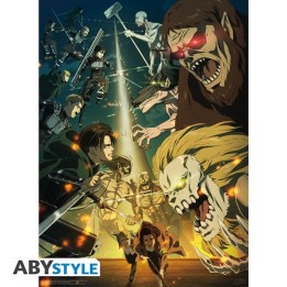 ABYSTYLE ATTACK ON TITAN - Poster piccolo: "Season 4 Battle Scene" (5.