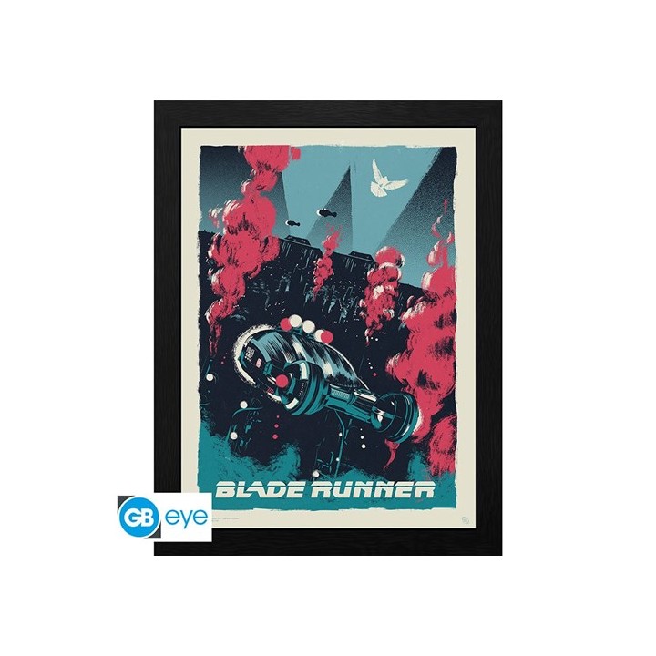 ABYSTYLE BLADE RUNNER - Poster incorniciato: "Warner 100th" (30x40)