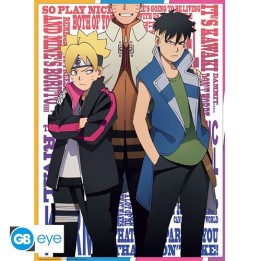 ABYSTYLE BORUTO - Poster 52x38 :" Boruto & Kawaki"