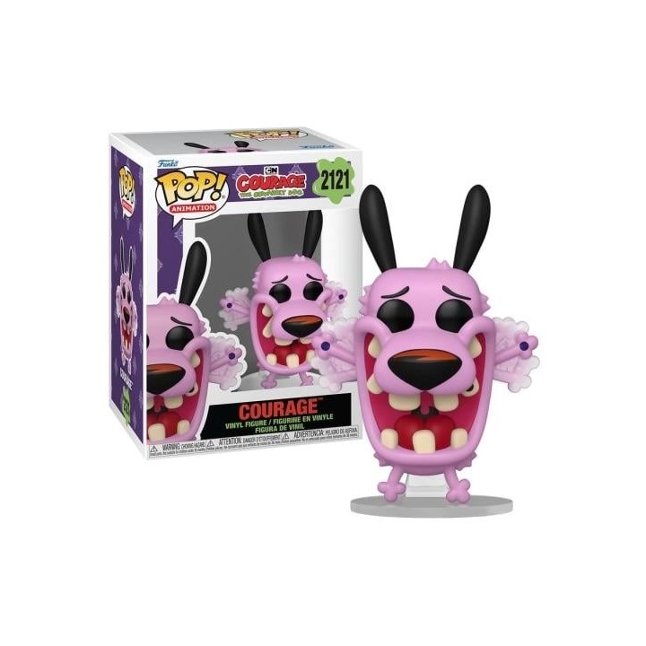 FUNKO POP Animation: Courage The Cowardly Dog - 2121 Courage 9cm
