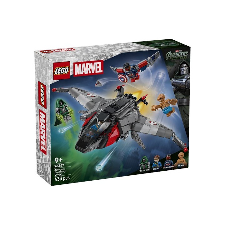 LEGO 76347 SUPER HEROES MARVEL - Avengers: Doomsday Quinjet