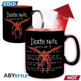 ABYSTYLE DEATH NOTE - Tazza termosensibile 460 ml: "L & Light"