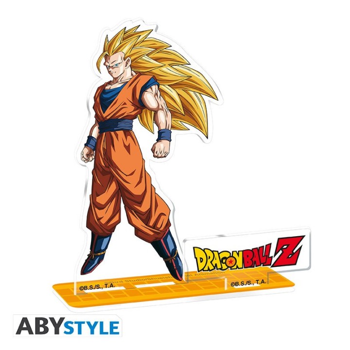 ABYSTYLE DRAGON BALL - Acryl Figure 2D: "Goku Super Saiyan"