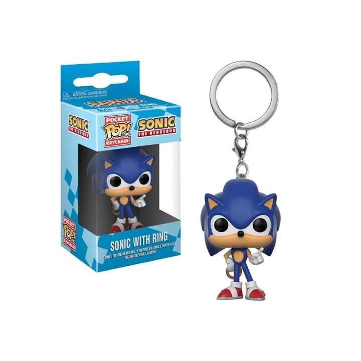 FUNKO POP Keychain Sonic - Sonic With Ring