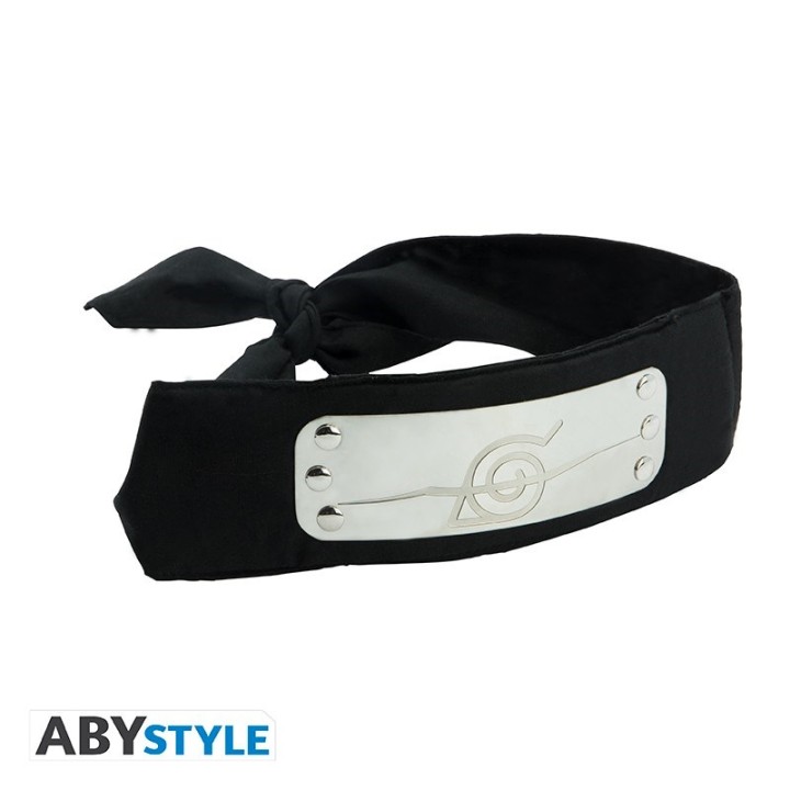 ABYSTYLE NARUTO SHIPPUDEN - Replica Fascia Ninja - Anti Konoha (Black)