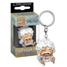 FUNKO POP Keychain: One Piece - Luffy Gear Five