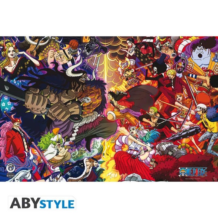 ABYSTYLE ONE PIECE - Poster grande: "1000 logs Final Fight" (91.5x61)