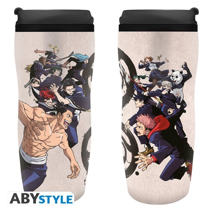 ABYSTYLE JUJUTSU KAISEN - Tazza da viaggio: "Tokyo vs. Kyoto"