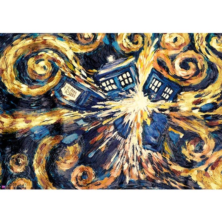 ABYSTYLE DOCTOR WHO - Poster grande: "Exploding Tardis" (91.5x61)