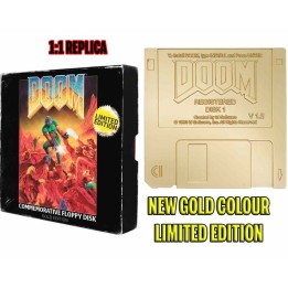 NECA 112606 Doom - Floppy Disk Limited Edition Replica - Gold