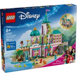 LEGO 43267 DISNEY - Castello della Principessa e animali reali