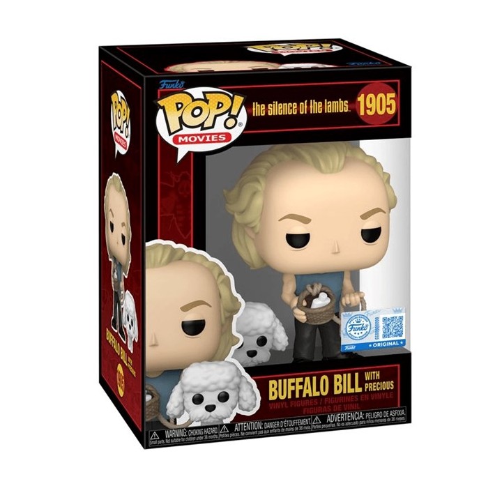 FUNKO POP & Buddy: Il Silenzio Degli Innocenti - Buffalo Bill With Dog (Exclusive) 9 cm