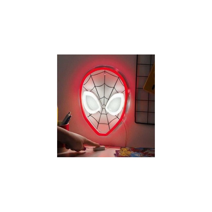 PALADONE - MARVEL Spiderman Wall Mountable LED Neon Light (DAMAGED BOX)