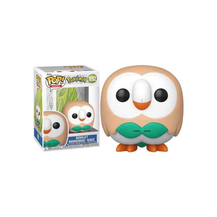 FUNKO POP Games: Pokemon- Rowlet 9 cm