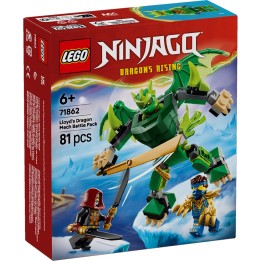LEGO 71862 NINJAGO - Battle Pack Mech Drago di Lloyd