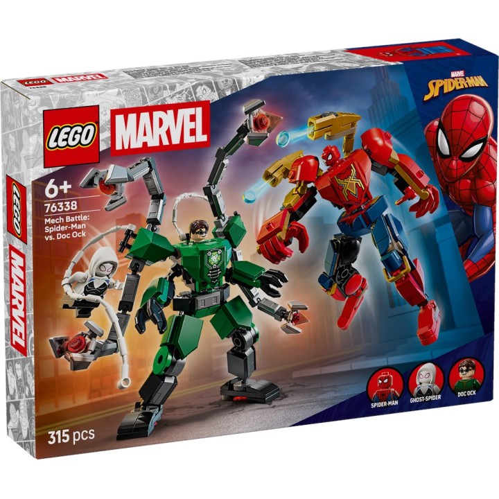 LEGO 76338 SUPER HEROES MARVEL - Battaglia mech: Spider-Man vs. Doc Ock