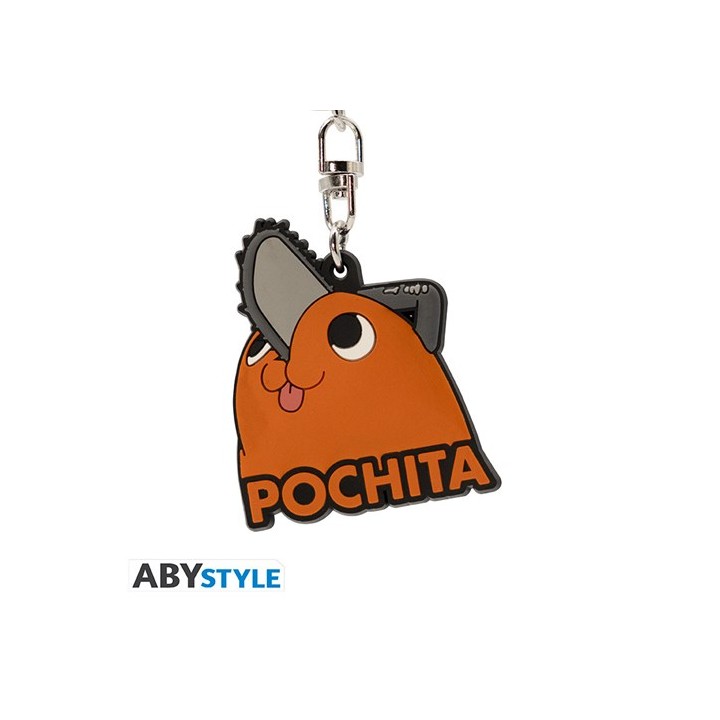 ABYSTYLE CHAINSAW MAN - Portachiavi PVC: "Pochita"