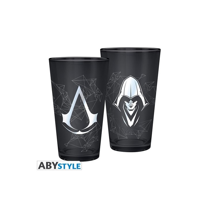 ABYSTYLE ASSASSIN'S CREED - Bicchiere grande 400ml: "Logo"