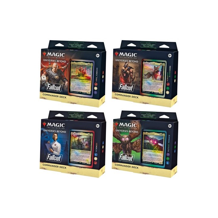 Magic: The Gathering Universes Beyond - Fallout Commander Deck (displ.