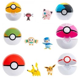 JAZWARES Clip 'N' Go: Pokemon - Assortito 6pz