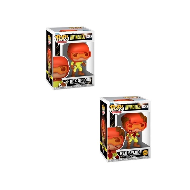 FUNKO POP Television: Invincible - 1862 Rex Splode With Chase 9cm (RE.