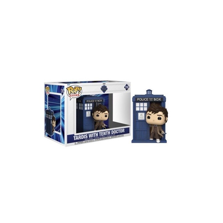 FUNKO POP Rides: Doctor Who - 318 Tardis With Tenth Doctor
