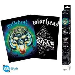 ABYSTYLE MOTORHEAD - Set 2 Poster: "Overkill / Ace of Spades" (52x38)