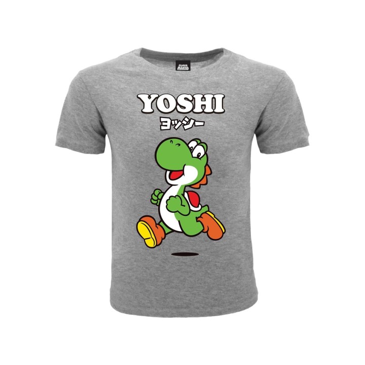 NINTENDO: SUPER MARIO YOSHI T-shirt 14/15 grigia