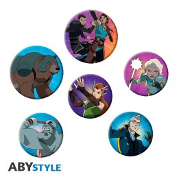ABYSTYLE THE LEGEND OF VOX MACHINA - Mousepad: "Map"