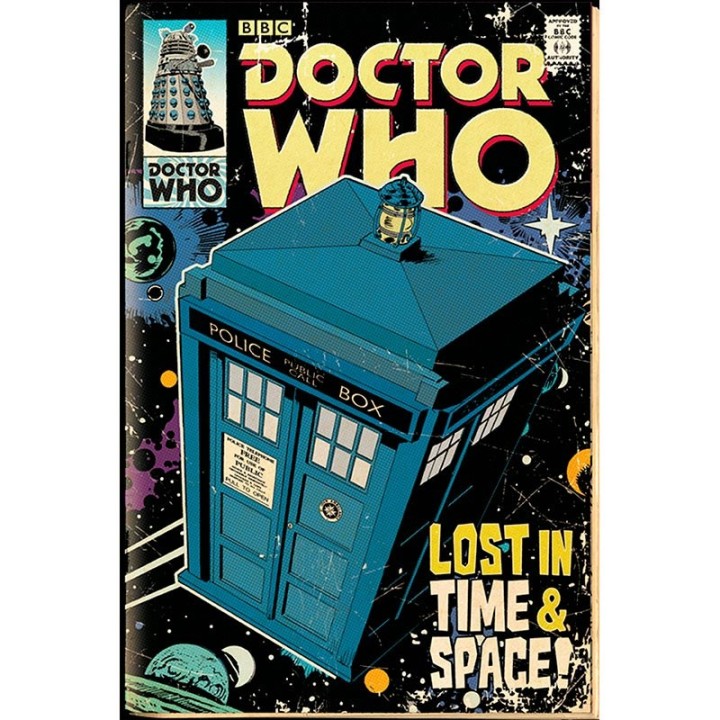 ABYSTYLE DOCTOR WHO - Poster grande: "Tardis Comic" (91.5x61)