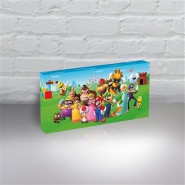 PYRAMID - SUPER MARIO (GROUP) LETTERBOX LIGHT UP CANVAS