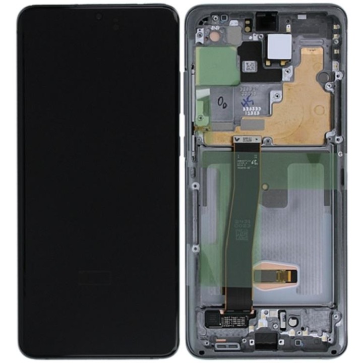 TOUCHSCREEN + DISPLAY LCD DISPLAY COMPLETO + FRAME PER SAMSUNG GALAXY.