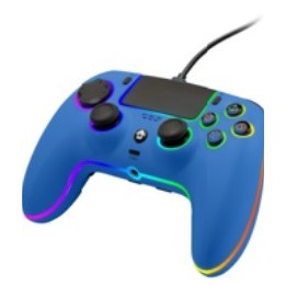 QUBICK WIRED CONTROLLER RGB BLUE (PS5)