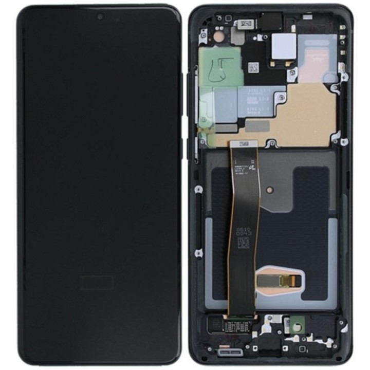 TOUCHSCREEN + DISPLAY LCD DISPLAY COMPLETO + FRAME PER SAMSUNG GALAXY.