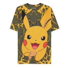 DIFUZED Pokémon - Pikachu Lightning Men's Short Sleeved T-shirt M