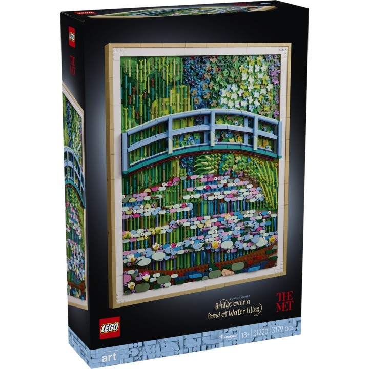 LEGO 31220 ART - Claude Monet: Lo stagno delle ninfee
