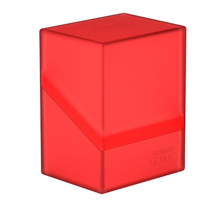 ULTIMATE GUARD Boulder Deck Case 80+ Standard Size Ruby
