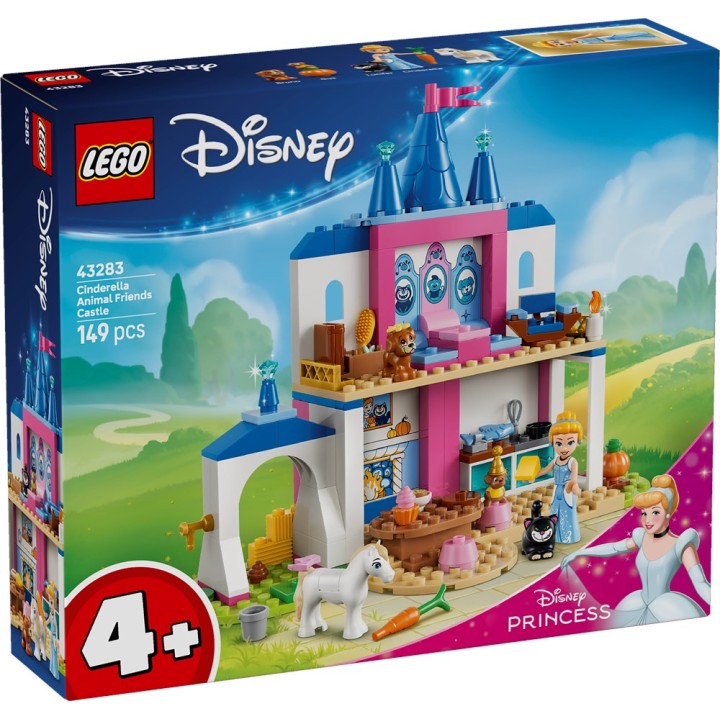 LEGO 43283 DISNEY - Castello degli amici animali di Cenerentola