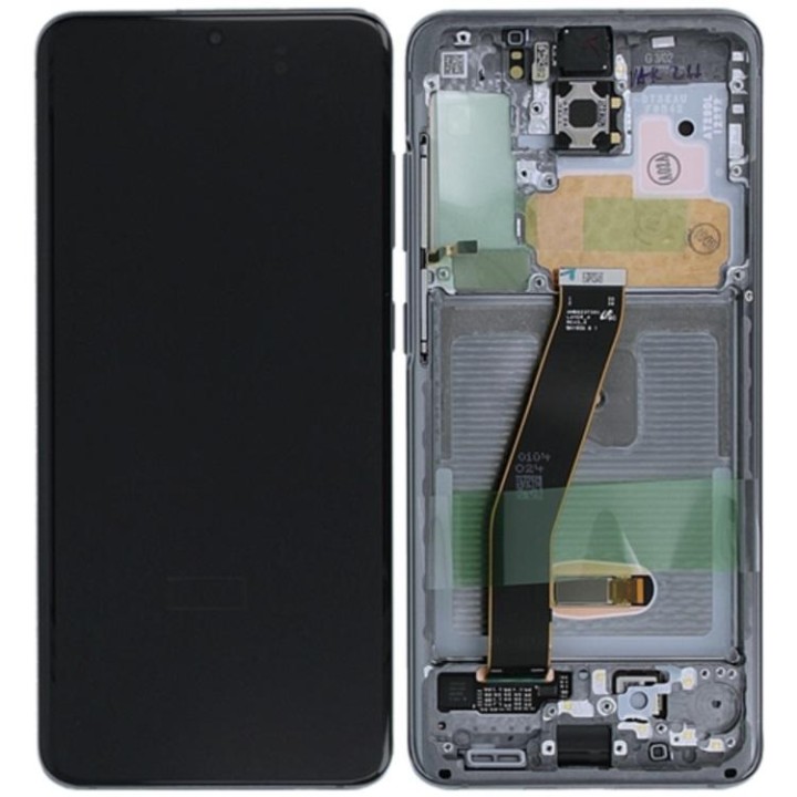 TOUCHSCREEN + DISPLAY LCD DISPLAY COMPLETO + FRAME PER SAMSUNG GALAXY.