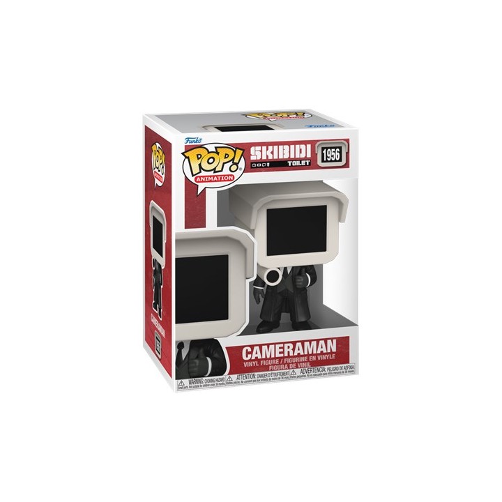 FUNKO POP Vinyl: Skibidi Toilet- Cameraman 9 cm